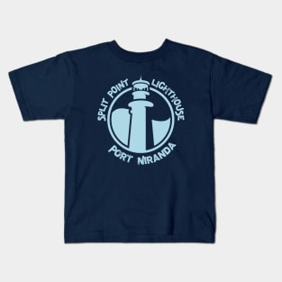 Split Point Lighthouse, Round the Twist Kids T-Shirt